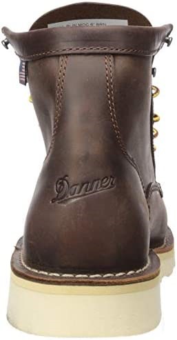 Air Jordan Bull Run Moc Toe Steel Toe Work Boot Brown Suisse