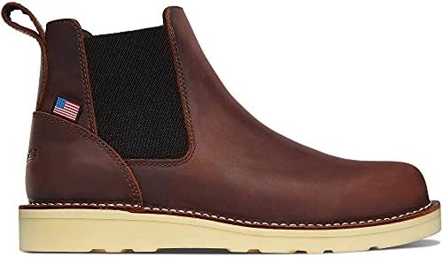 Air Jordan Danner Men 15481 Bull Run Chelsea 6'' Work Boot Marron Suisse