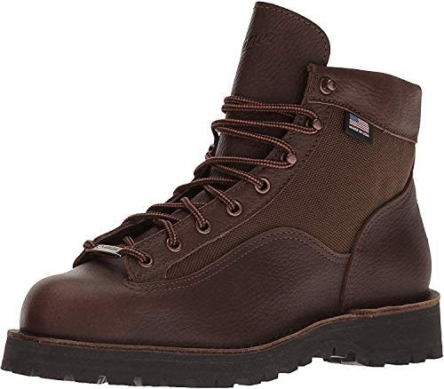 Air Jordan Danner Men 33000 Bottes Militaires à Bout Fermé Marron Foncé Pleine Fleur Suisse