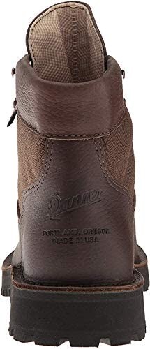 Air Jordan Danner Men 33000 Bottes Militaires à Bout Fermé Marron Foncé Pleine Fleur Suisse