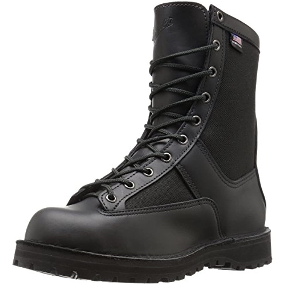 Air Jordan Danner Homme Acadia 8'' Boot Cuir Polissable Noir Suisse