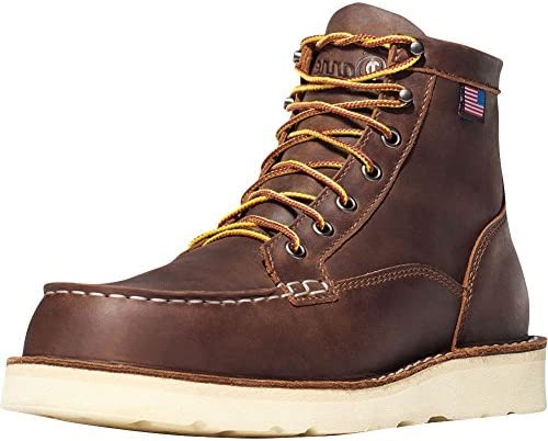 Air Jordan Danner Hommes Bull Run Moc Orteil Botte De Travail Marron Suisse
