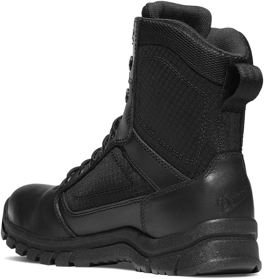 Air Jordan Danner Men Lookout 8'' Lace Up Waterproof Work Boot Black Suisse