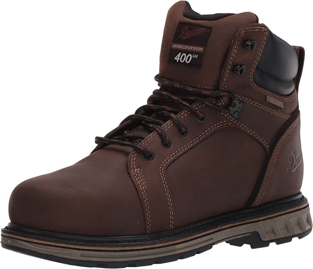 Air Jordan Danner Men Steel Yard 6'' 400g Fashion Boot Brown Suisse