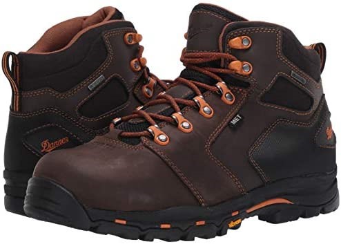 Air Jordan Danner Hommes Vicious 4.5 Met/nmt Boots Marron Orange Suisse