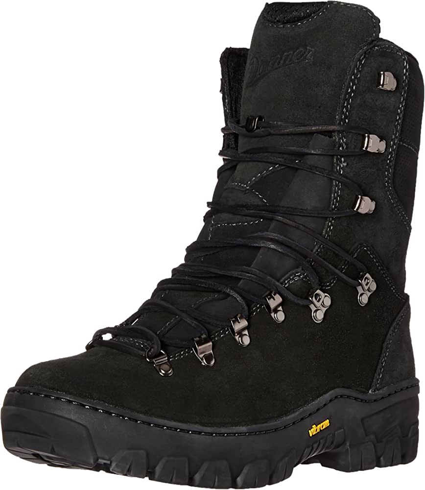 Air Jordan Danner Hommes Wildland Tactique Pompier Travail Botte Noir Suisse