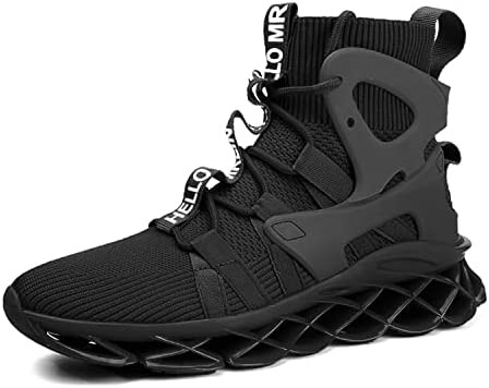 Air Jordan Bonjour M. Lin Hommes Chaussures De Course Antidérapant Athlétique Tennis Marche Type Lame Baskets Hip Hop Noir-blanc Suisse