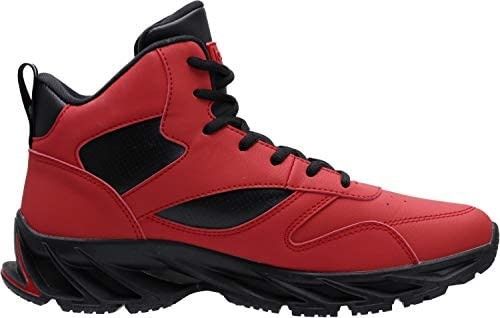 Air Jordan Joomra Hommes Baskets élégantes Chaussures Montantes D'inspiration Athlétique Rouge Suisse