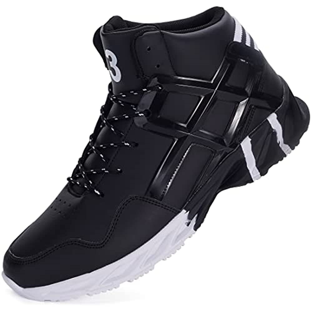 Air Jordan Joomra Hommes Baskets élégantes Chaussures Montantes D'inspiration Athlétique Mise à Niveau Noir Suisse