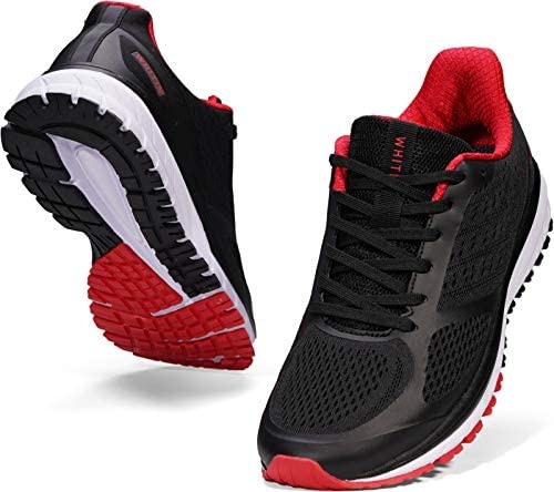 Air Jordan Joomra Whitin Hommes Chaussures De Course De Soutien Amorti Léger Athlétique Baskets Noir Rouge-mesh Suisse