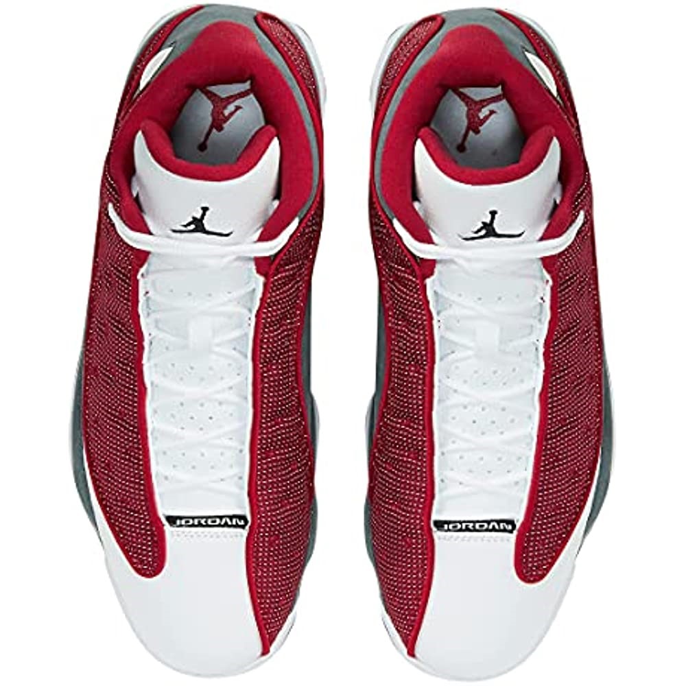 Air Jordan Homme 13 Retro 414571 108'' étoile De Mer Rouge-flint Gris-blanc-noir Suisse
