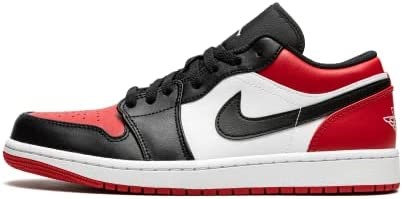 Air Jordan Homme Air Jordan 1 Low 553558 612 Bred Toe Suisse