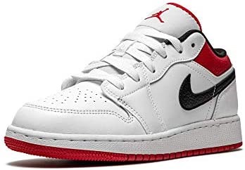 Air Jordan Homme Air Jordan 1 Low Gs 553560 118 Blanc-gym Rouge Suisse