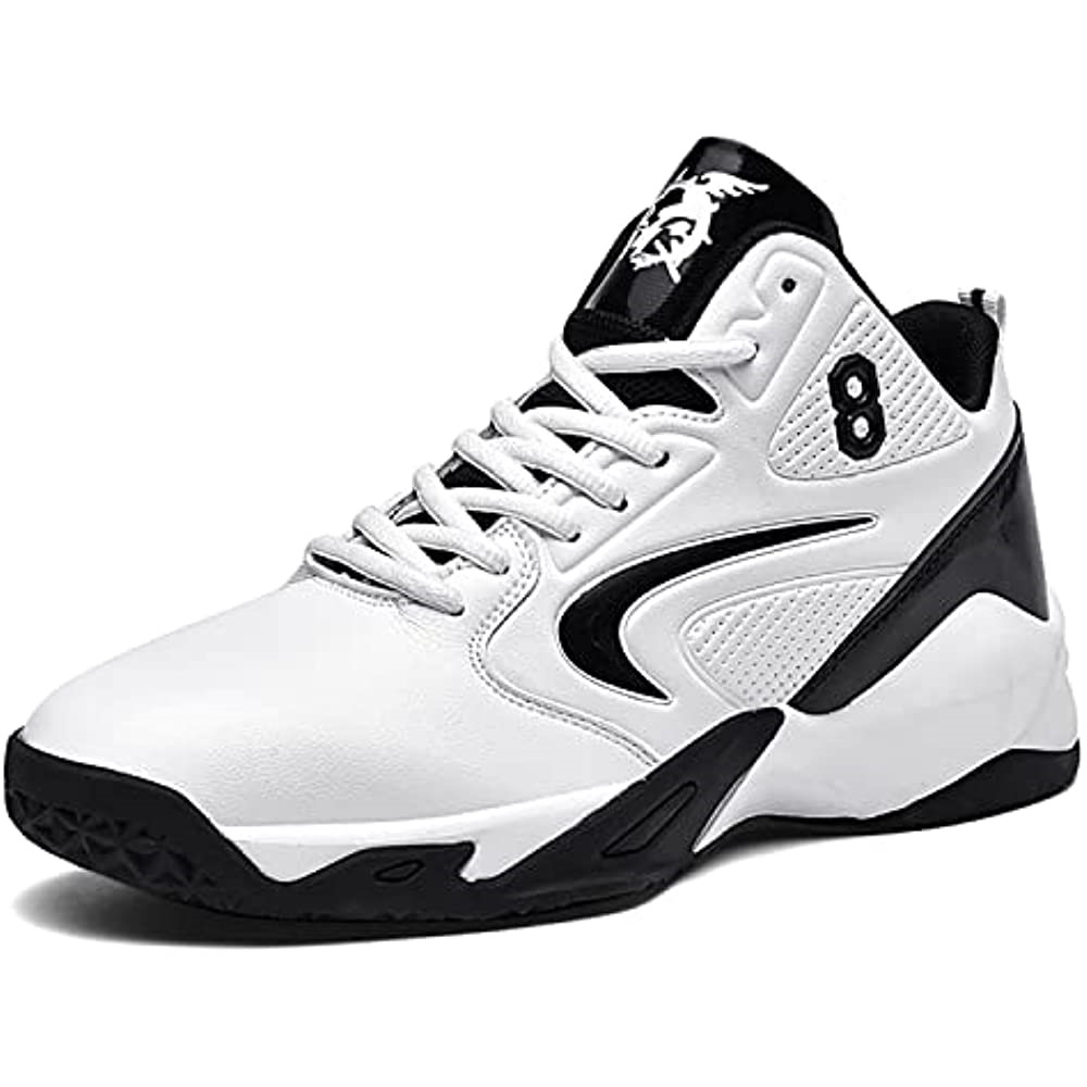 Air Jordan Hommes Chaussures De Basket-ball Montantes Respirantes Anti-dérapantes Baskets Blanc Suisse