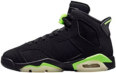 Air Jordan Nike Garcons Sneaker Black-electric Green Suisse