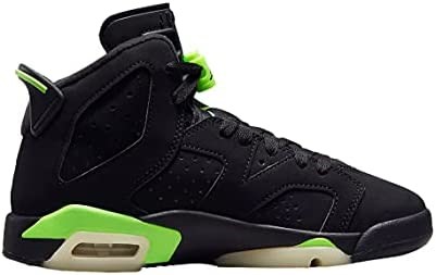 Air Jordan Nike Garcons Sneaker Black-electric Green Suisse