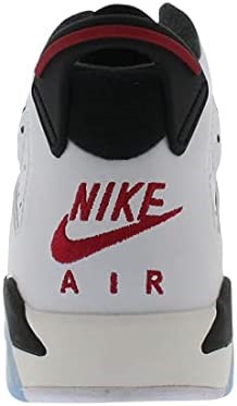 Air Jordan Nike Garcon Baskets Blanc-carmin-noir Suisse