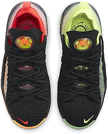Air Jordan Nike Kids Lebron 18(gs) Chaussures De Basket Noir-bright Crimson Suisse