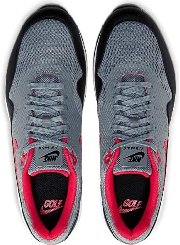 Air Jordan Nike Homme 2020 Air Max 1 G Chaussures De Golf Particules Gris-noir-blanc-rouge Suisse