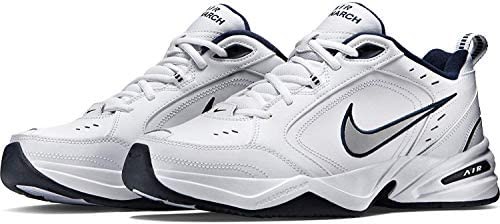 Air Jordan Nike Air Monarque Iv Cross Trainer Blanc-métallique Argent Suisse