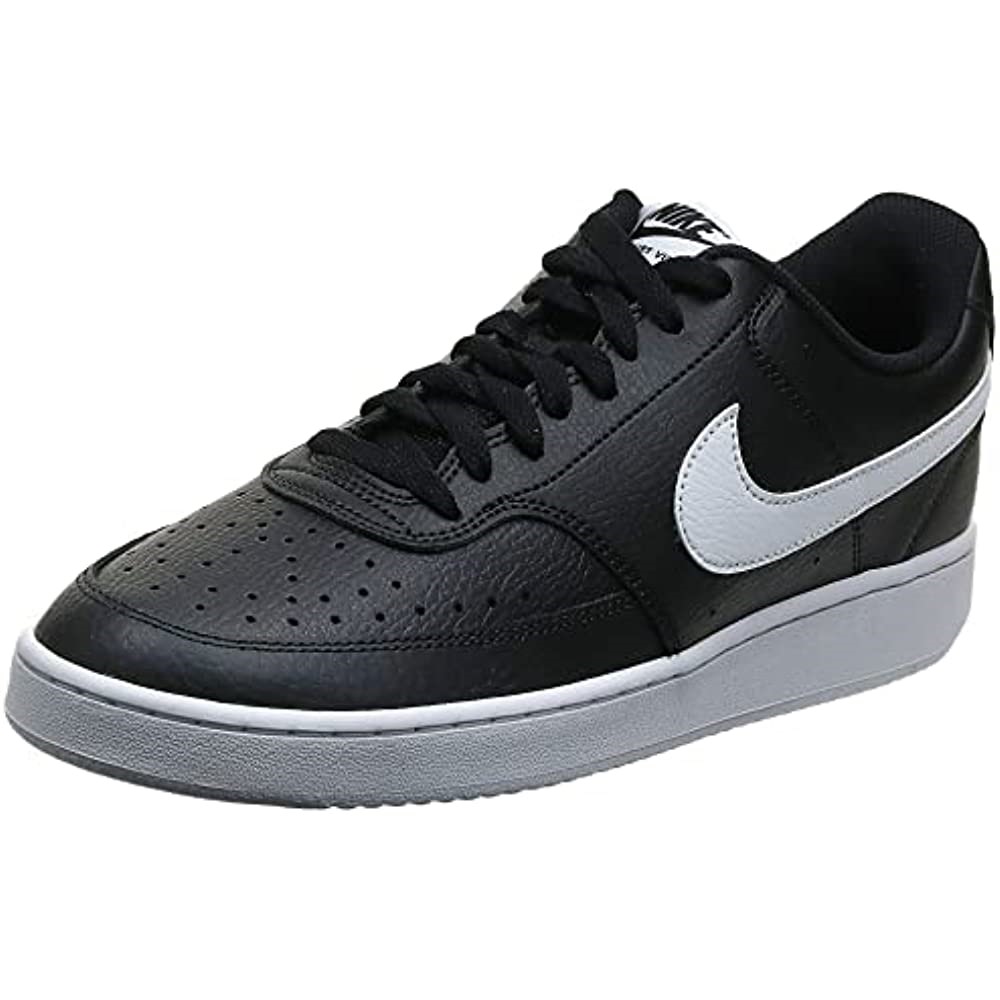 Air Jordan Nike Homme Court Vision Low Sneaker Black-white-photon Dust Suisse