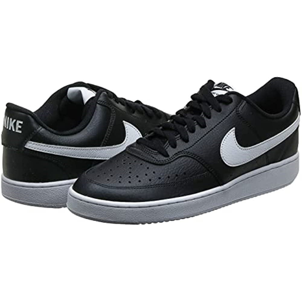 Air Jordan Nike Homme Court Vision Low Sneaker Black-white-photon Dust Suisse