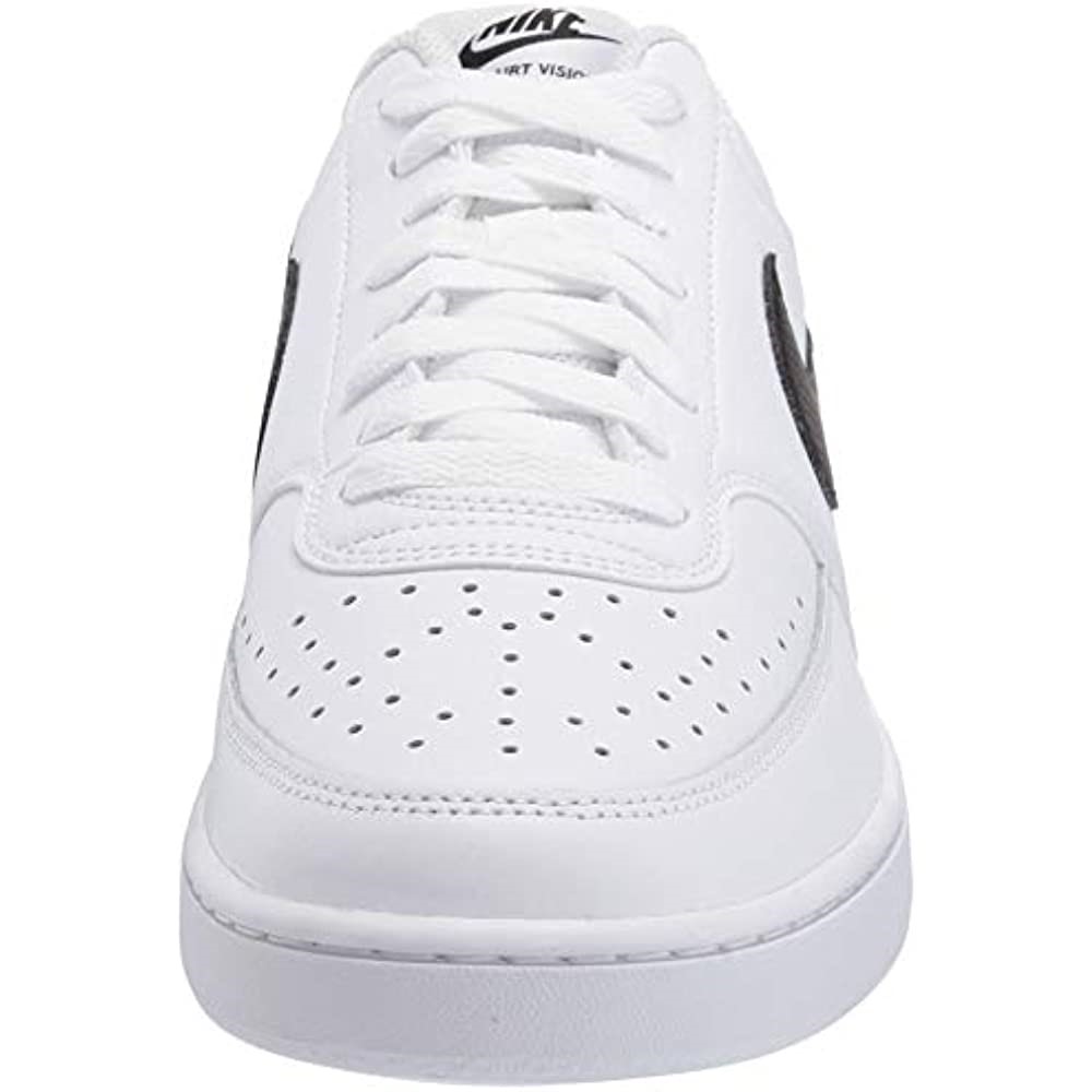 Air Jordan Nike Homme Court Vision Low Sneaker Blanc-noir Blanc Suisse