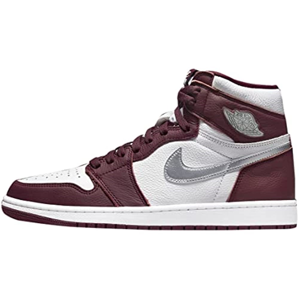 Air Jordan Nike Hommes Fashion Sneaker Bordeaux-blanc Argent Suisse