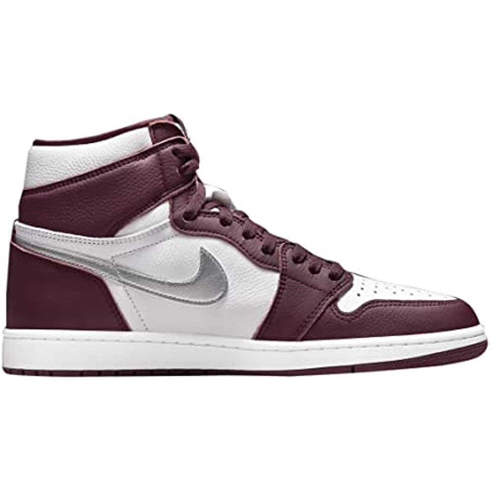 Air Jordan Nike Hommes Fashion Sneaker Bordeaux-blanc Argent Suisse