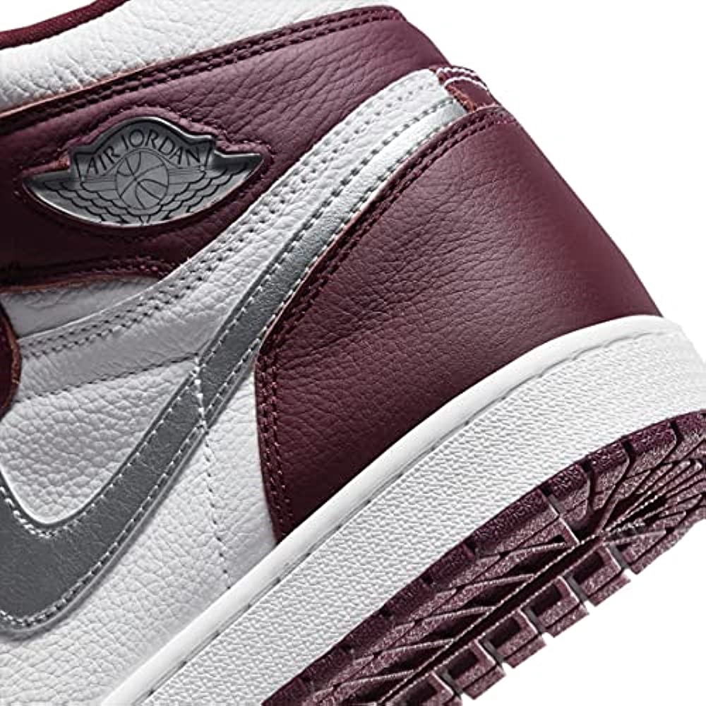Air Jordan Nike Hommes Fashion Sneaker Bordeaux-blanc Argent Suisse