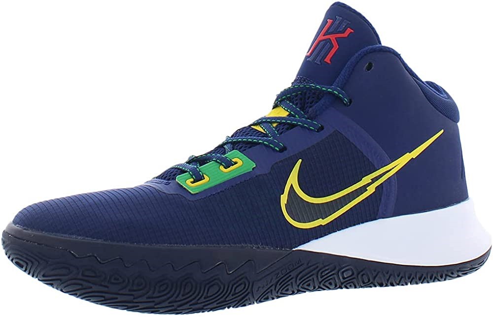 Air Jordan Homme Nike Kyrie Flytrap Iv Chaussure De Basket Bleu-speed Jaune-vert Suisse