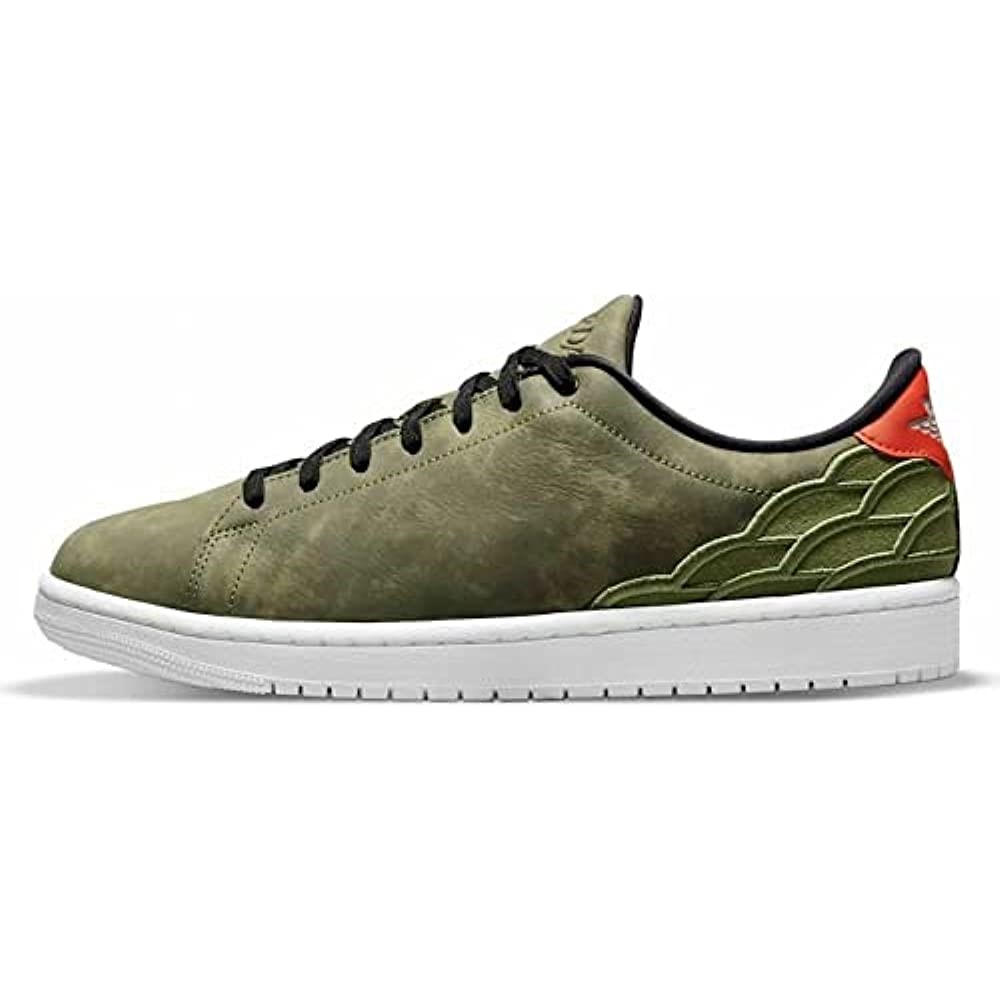 Air Jordan Nike Homme Oil Green-white-black Suisse
