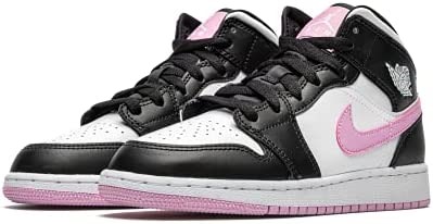 Air Jordan Nike Unisex-kids Basketball Shoes Blanc-artic Rose-noir Suisse