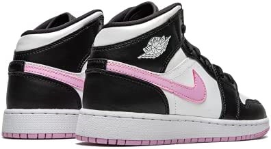 Air Jordan Nike Unisex-kids Basketball Shoes Blanc-artic Rose-noir Suisse