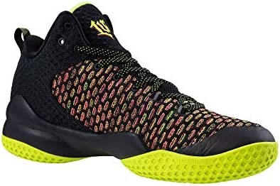 Air Jordan Pic Haut Hommes Chaussures De Basket-ball Lou Williams Maître De Streetball Respirant Baskets Extérieures Jaune Fluorescent Suisse