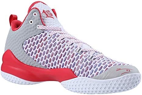 Air Jordan Pic High Top Hommes Chaussures De Basket-ball Lou Williams Streetball Maître Respirant Baskets De Plein Air Gris Brumeux-rubine Suisse