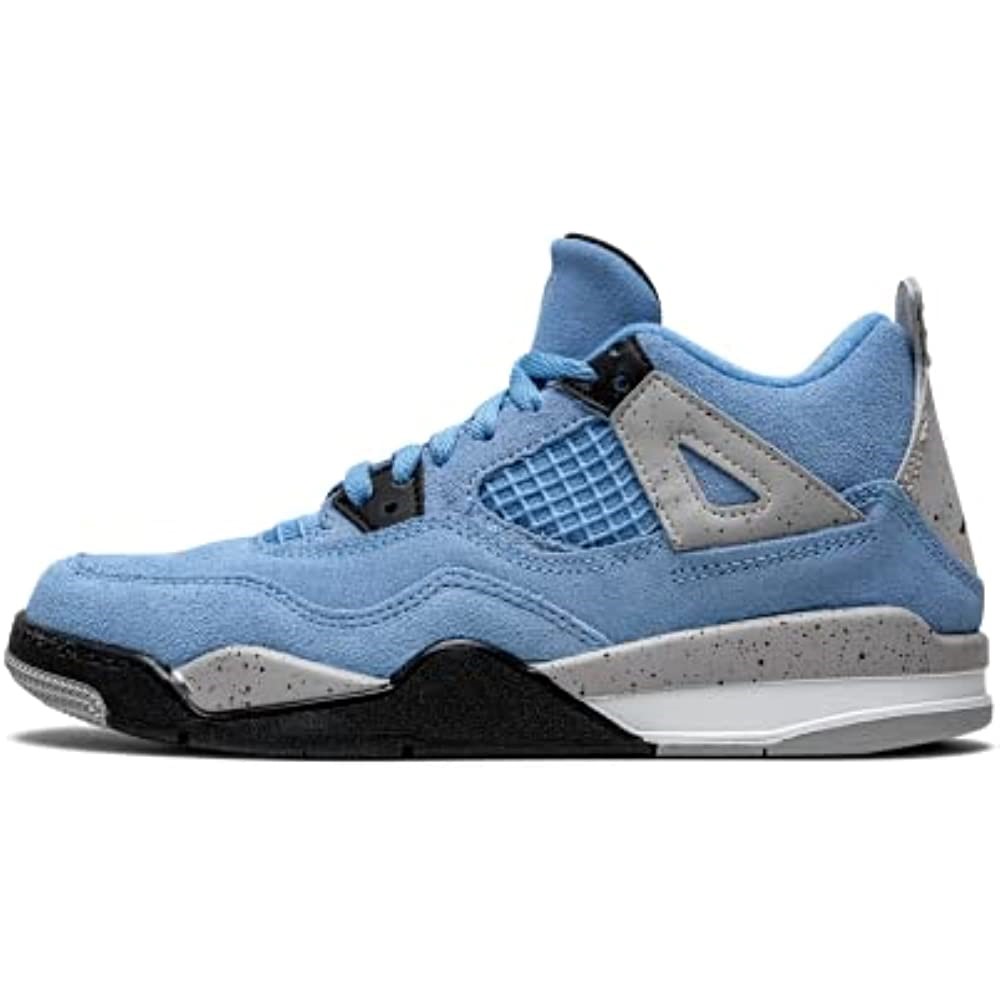 Air Jordan Preschool 4 Retro Sport Bleu Suisse