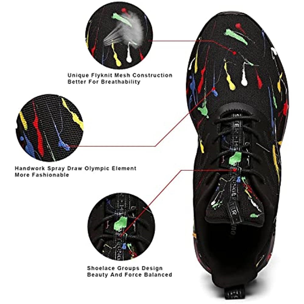 Air Jordan Soulsfeng Hommes Chaussures De Course Maille Respirant Léger Amorti Entraînement Athlétique Baskets Multicolore Suisse