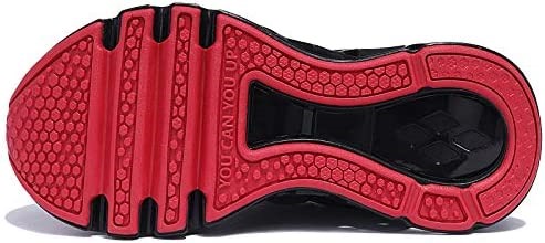 Air Jordan Umyogo Garçons Filles Chaussures Tennis Running Léger Respirant Baskets Enfants Noir-rouge Suisse