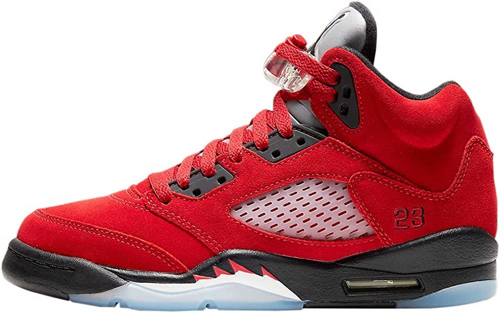 Air Jordan Jeunesse Air 5 Retro Gs 440888600 Raging Bull 2021 Rouge-noir-blanc Suisse