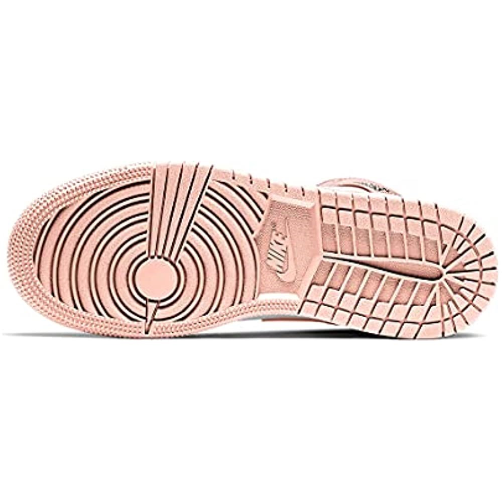 Gros Enfants Air Jordan 1 Mid Blanc-orange-noir Suisse