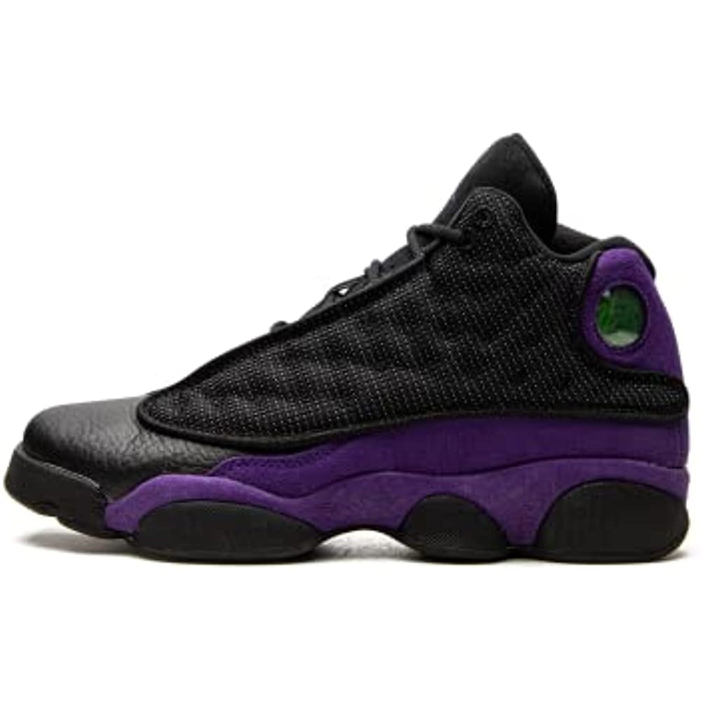Gros Enfants Air Jordan 13 Retro Noir-court Violet Suisse