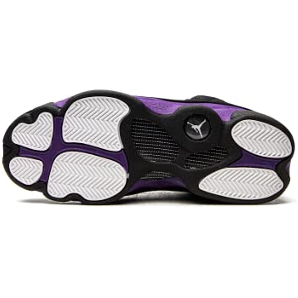 Gros Enfants Air Jordan 13 Retro Noir-court Violet Suisse