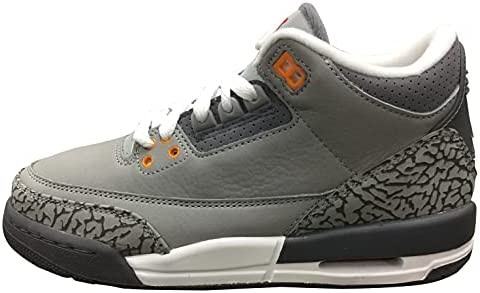 Gros Enfants Air Jordan 3 Retro Argent-sport Rouge-graphite Suisse