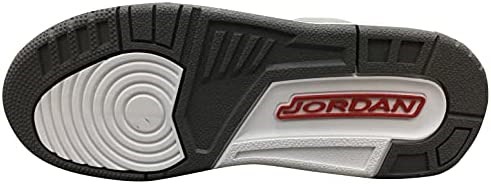 Gros Enfants Air Jordan 3 Retro Argent-sport Rouge-graphite Suisse