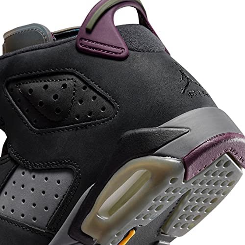 Gros Enfants Air Jordan 6 Retro Black-light Graphite-dark Grey Suisse