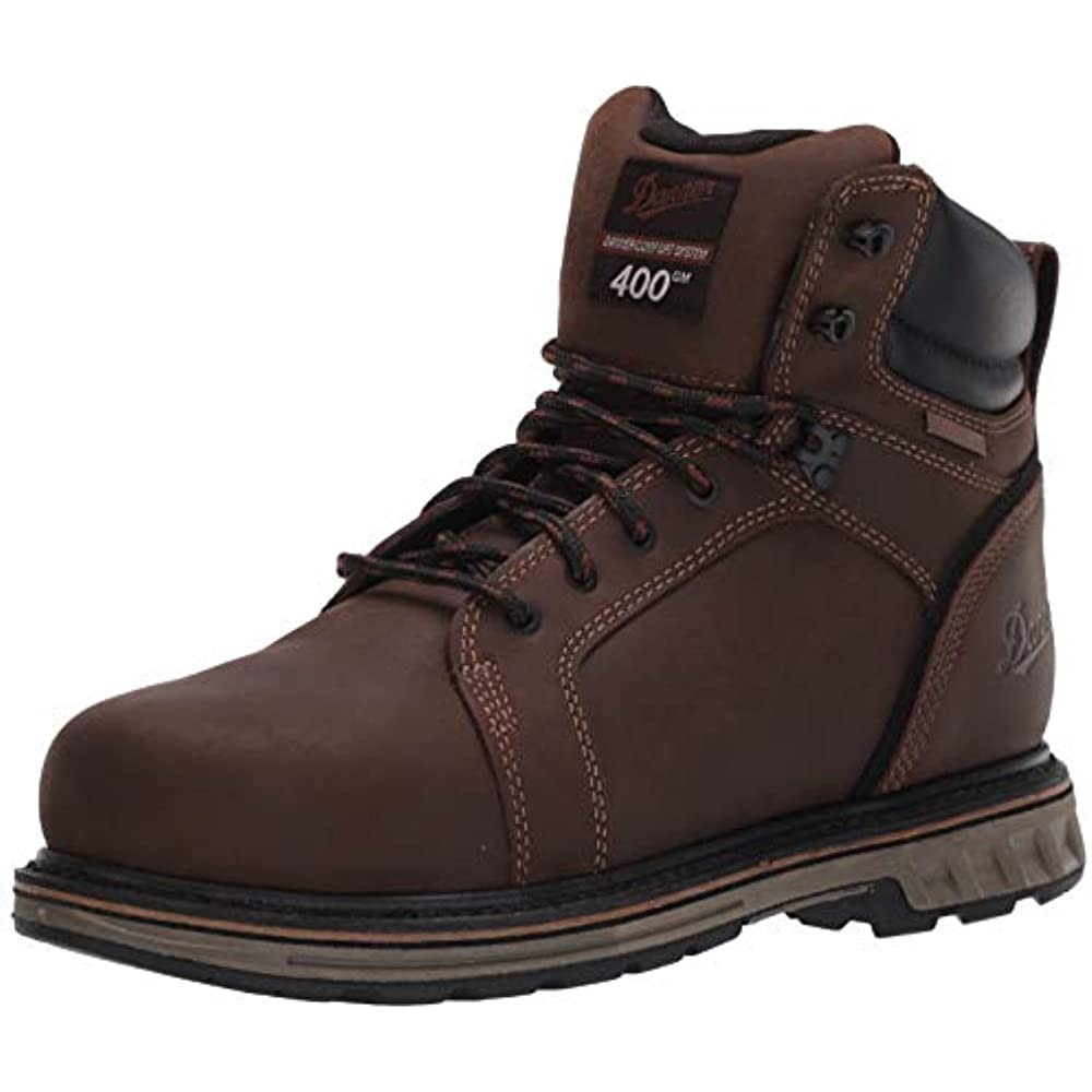 Danner Hommes Steel Yard 6'' 400g Construction Boot Air Jordan Brown Suisse
