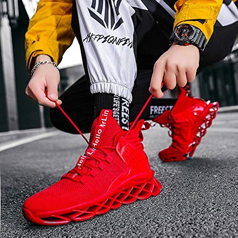 Bonjour M. Lin Hommes Chaussures De Course Antidérapant Athlétique Tennis Marche Type Lame Baskets Hip Hop Rouge Air Jordan Suisse