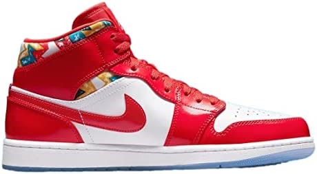 Homme Air Jordan 1 Mid Se Chile Red-white-pollen Suisse