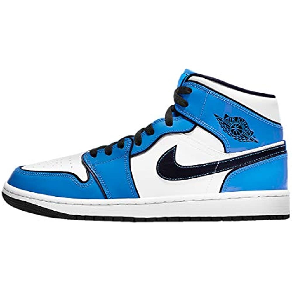 Homme Air Jordan 1 Mid Se Union Bleu Royal-noir-blanc Suisse